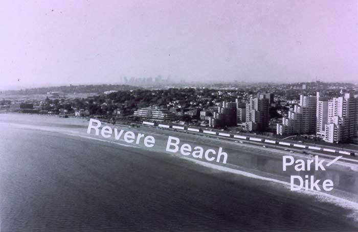 Revere Beach Park Dike