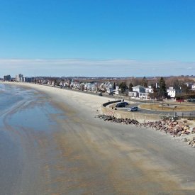 Revere Beach Reservation Ends At Carey Circle